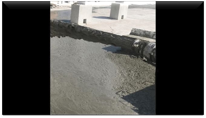 صب الخرسانه